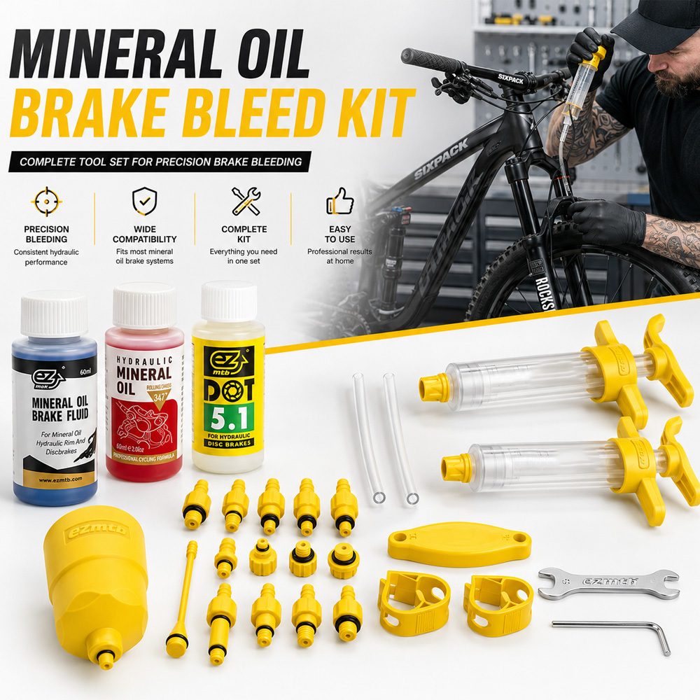 Hydraulic Brake Bleed - Bicycle Brake Mineral Oil ，Bicycle Hydraulic