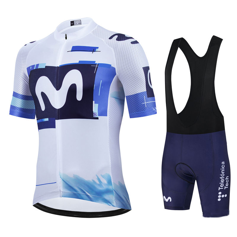 Mountain Biking Shorts - Movistar Pro Team Summer Cycling Jersey