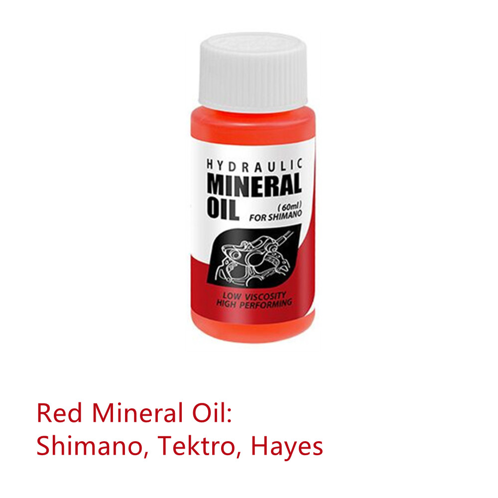 Hydraulic Brake Bleed - Bicycle Brake Mineral Oil Compatible with