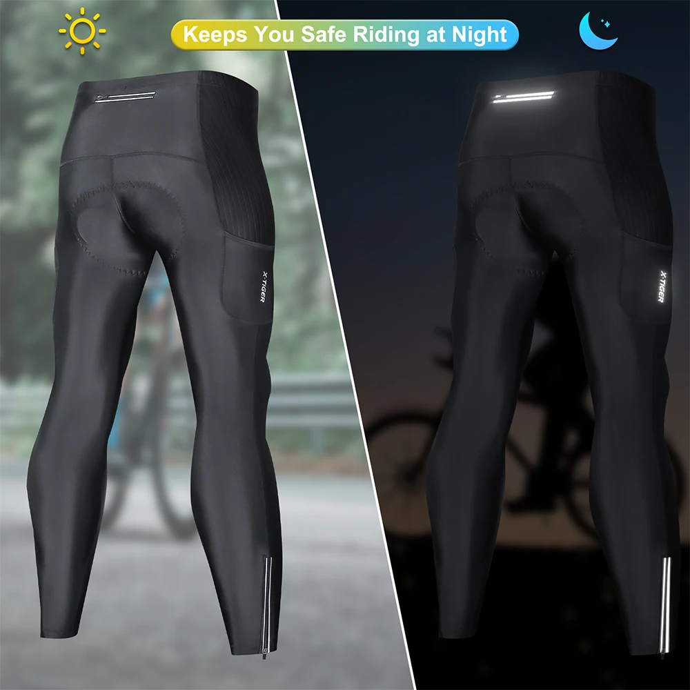 X-TIGER Men Cycling Long Pants - Mountain Biking Overalls 评论和价格