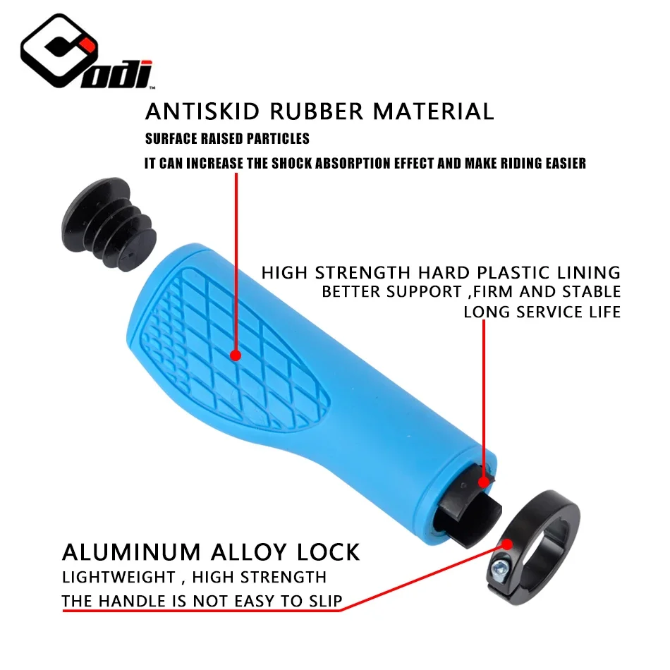 ODI Silicone 22.2mm Bicycle Ha - Mtb Grip Lock On 评论和价格