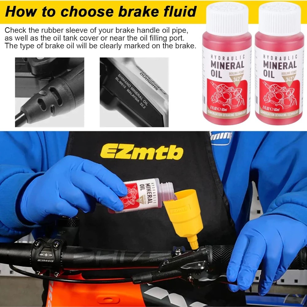 Bicycle Brake Mineral Oil Bicy - Hydraulic Brake Bleed 评论和价格