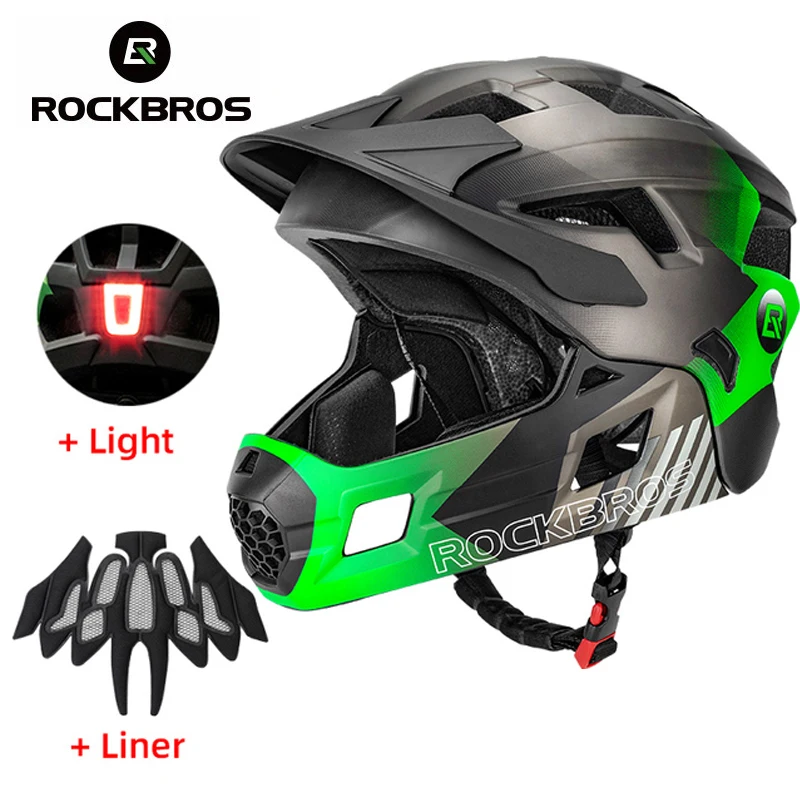 ROCKBROS Kids Detachable Full  - Mountain Biking Helmet Kids 评论和价格