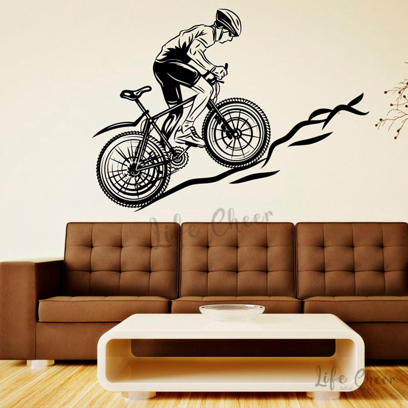 Mountain Cycling Wall Stickers - Mountain Biking Europe 评论和价格