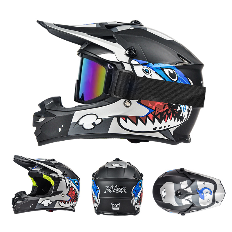 Dot Certified Children's Motor - Mountain Biking Helmet Kids 评论和价格
