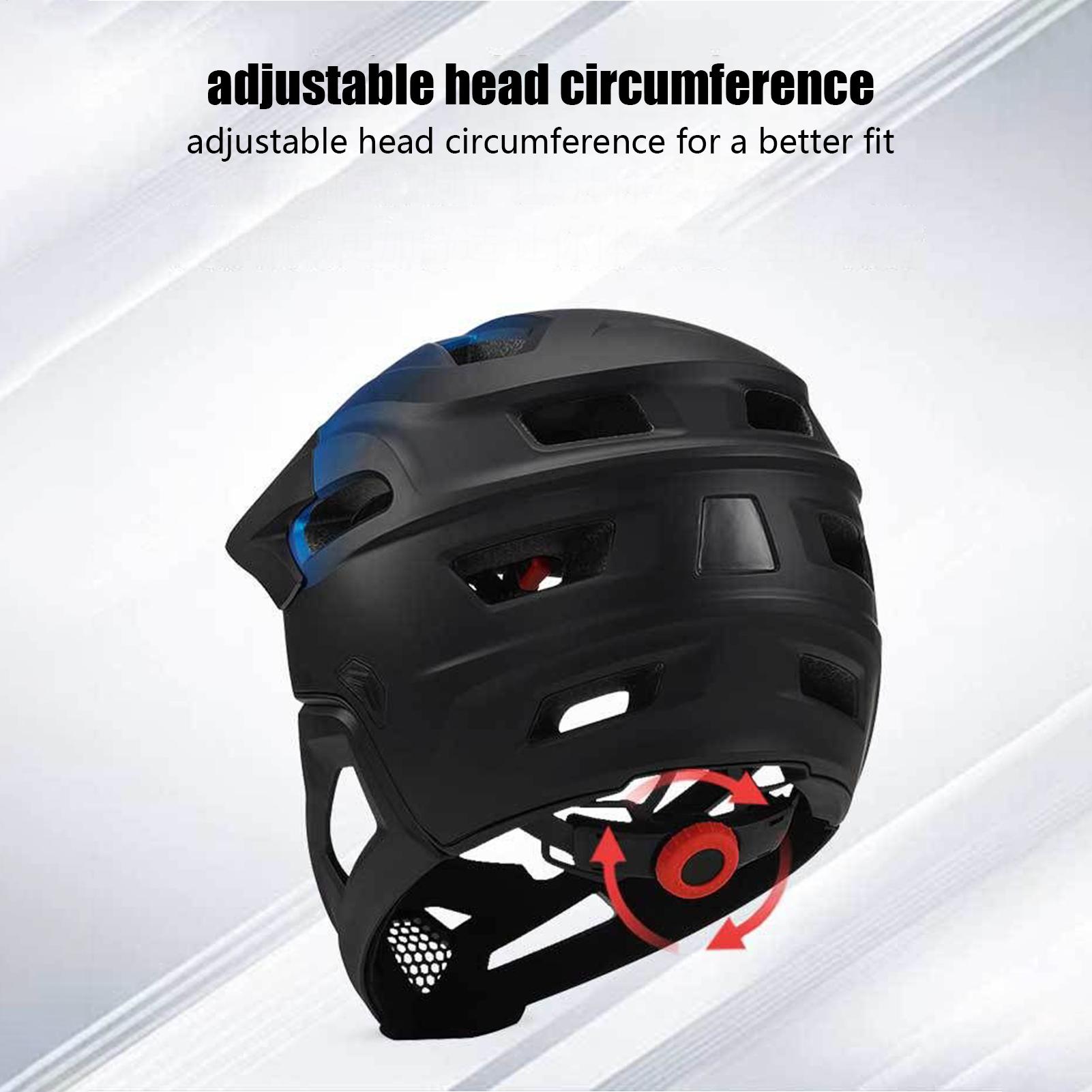 Detachable Full Face Bicycle H - Mountain Biking Helmet Kids 评论和价格
