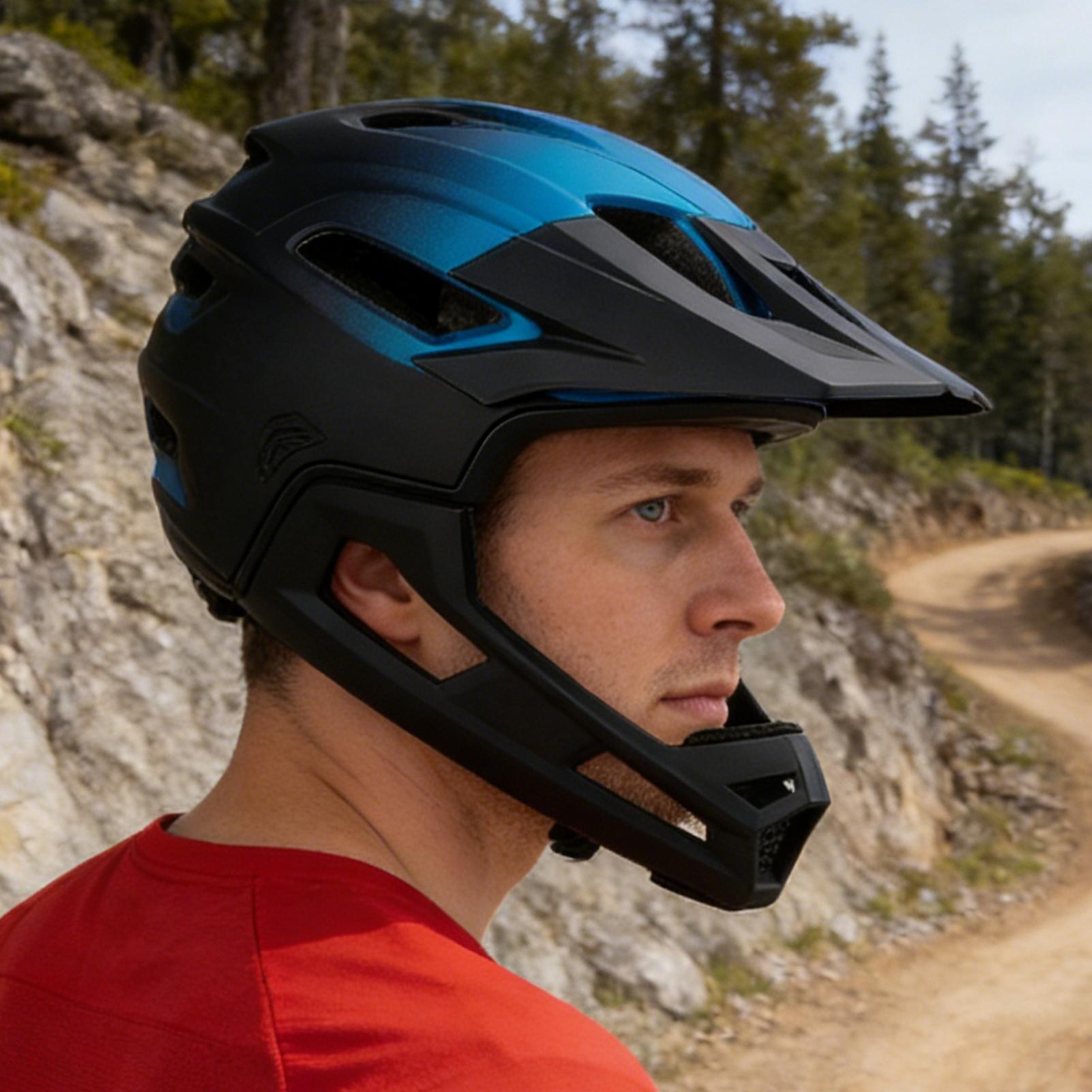 Detachable Full Face Bicycle H - Mountain Biking Helmet Kids 评论和价格