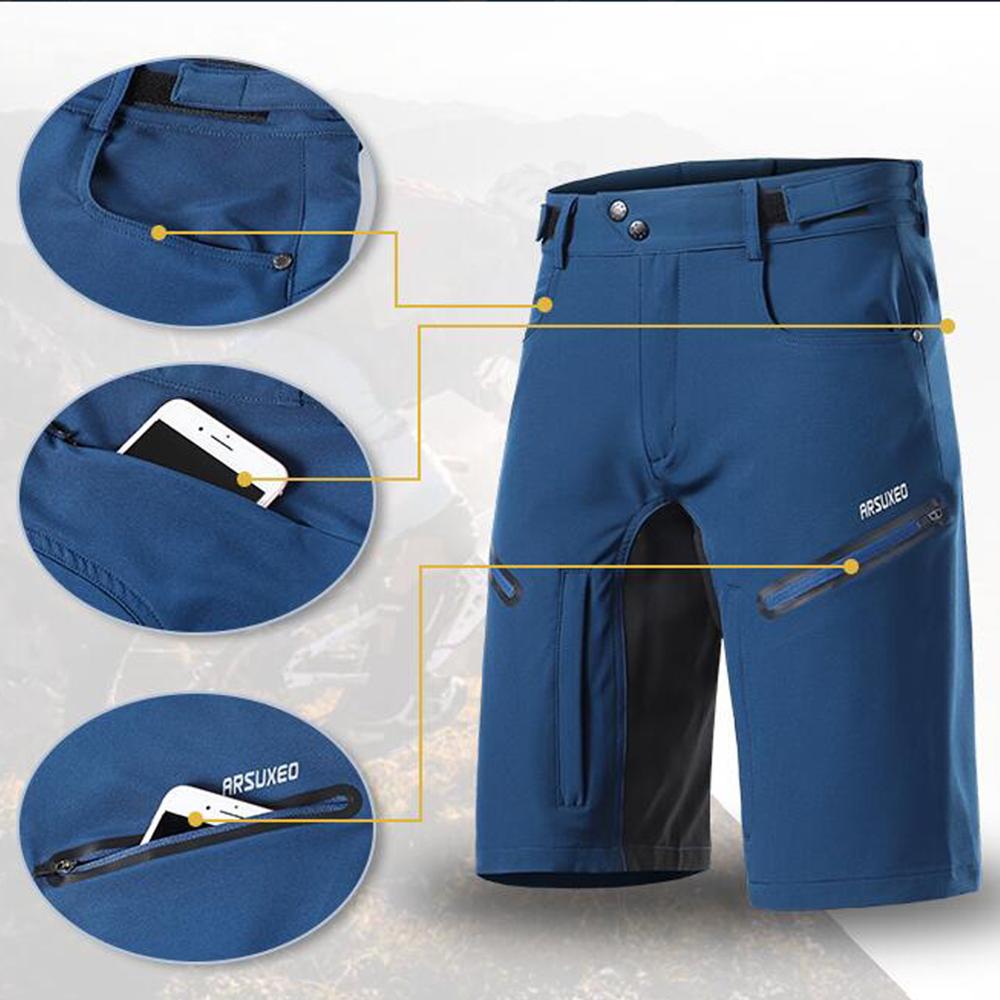 ARSUXEO Men's Cycling Shorts L - Mountain Biking Overalls 评论和价格